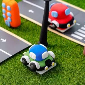 교통안전 클레이로 만드는 교통수단