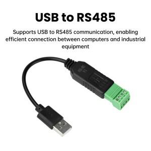 USB-RS485 직렬 변환기 통신 모듈 PLC IO CH340 칩 Windows macOS Linux 등과 호환 가능