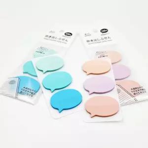 파스텔컬러 메모지 다이어리 스티커 사무용 방수 귀여운 디자인