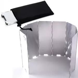 휴대용 캠핑 가스렌지 바람막이 접이식 버너