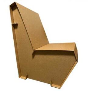 종이의자 박스 서점 골판지 페이퍼 어른들을위한트렌디한의자