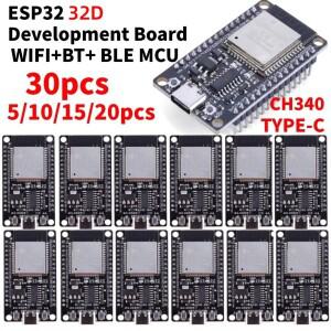 ESP32 32D 개발 보드 TYPE-C 마이크로 USB WiFi블루투스 초저전력 소비 SPI 플래시 32Mbits 무선 모듈