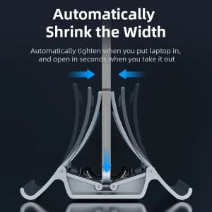 호환 케이블타임 수직형 노트북 스탠드 열 방출 논슬립 실리콘 중력 맥북 서피스 아이패드 태블릿 C418