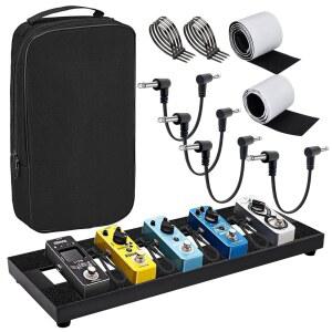 [미국배송] GOGOHOST 소형 기타 페달 보드 15X5.7X1.18