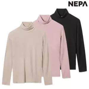 네파 여성 가을겨울 캐주얼 소프트 하이넥 목폴라 티셔츠 7L853632282881
