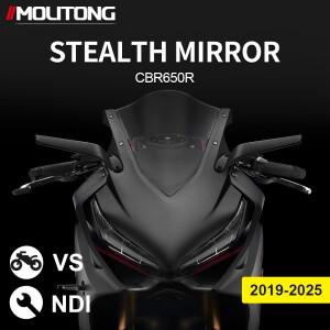 2024 CBR650R 후방 거울 바이크 오토바이 투명  호환 CBR 650R -2024 알루미늄 윙렛 미러