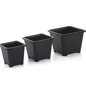 소형 사무실 화분 선인장 모종 기본 내구성 다용도 유리꽃병 6.5X6.5cm