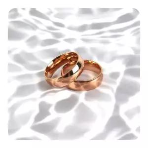 [셀러허브]로즈골드 써지컬스틸 티타늄반지 커플반지 볼드반지 남녀공용반지 라운드반지 악 (S34327948)