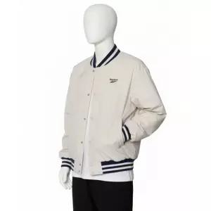 리복 뉴베이직 바시티 자켓 - 베이지 214618