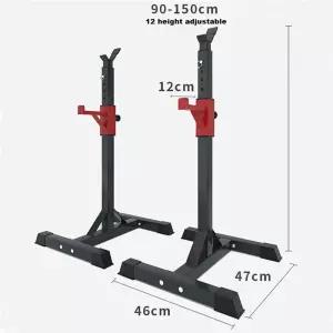 플 스쿼트랙 멀티랙 프레스 벤치 하프랙
