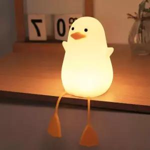 안아줘요 오리 실리콘 무드등 캐릭터 수유등 취침등 인테리어 조명 D1-106602