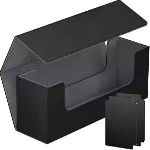 트레이딩 카드용 Homthy 카드 덱 케이스 MTG TCG 및 스포츠 카드에 맞는 600개 이상의 슬리브 카드를