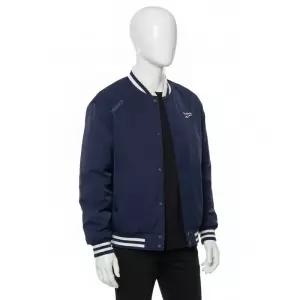 리복 뉴베이직 바시티 자켓 - 네이비 214333