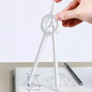 일체형 컴퍼스 원터치 심교체 가능 학습 필수품 반경 측정 도구