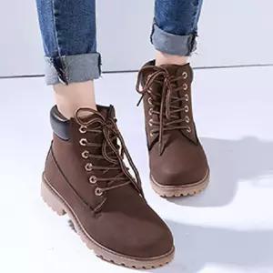 여성 캐주얼 하이탑 워커 신발 스타일 운동화