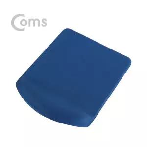 마우스 623YKH80 패드 손목보호형 사각형 파랑 젤형 겔형