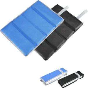 코스모스 2종 접이식 시트 쿠션 좌판 휴대용 캠핑 매트 폼 단열 패드 여행 피크닉 하이킹 낚시용 스트랩이