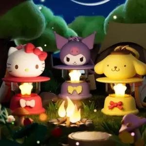 캐릭터 미니 램프 키링 LED 조명 가방 고리 야간 라이트 마스코트 키홀더