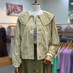 써스데이아일랜드빅카라 블루종 점퍼 t246mjp1312276503