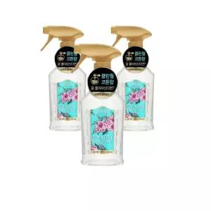 아우라 섬유탈취제 섬유향수 홀리데이 판타지 400ml 3개
