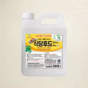 초강력 보현채우미 식당후드 클리너 주방비누 4kg 청소 필터 기름때제거 오븐클리너 주방 찌든 전자렌지