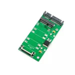 SATA 110MPB43 변환 컨버터 mSATA to SATA 22P 슬림형 50mm