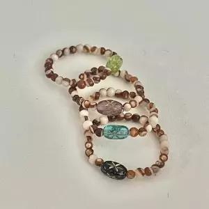 [셀러허브]아메카지룩 체코비즈 자개 빈티지 반지 링 우정 커플 고급 조개 소품샵 플리마켓 (S39909931)