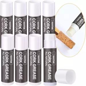 색소폰 코크 그리스 클라리넷 플루트 오보에용 천연 윤활 튜브 케어 제품 8개 목관 악기 액세서리