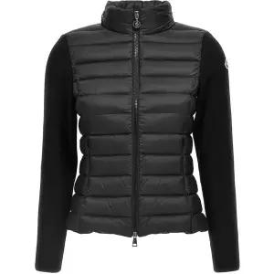 [몽클레어] 25SS 니트 믹스 패딩 블랙 K1 093 9B000 06 M1122 999