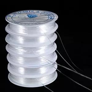 [셀러허브 생활리빙]탄성 우레탄 줄 반지 팔찌 만들기 비즈 공예 재료 DD-11783