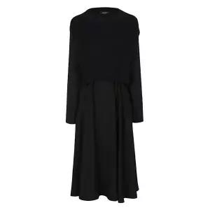 [레코브] 니트 배색 블라우스+민소매 롱원피스 세트(LK61D4TP502S)