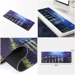 아트 679SEC70 마우스 장패드 별밤 롱 키보드 게이밍패드