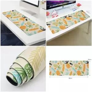 파인애플 860QPI51 마우스 장패드 롱 대형 키보드패드