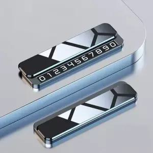 듀얼 주차 번호판 자동차 전화번호판 차량용 알림판 안심번호 자동차전화번호판