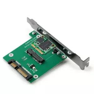 SATA 763FAW50 변환 컨버터 mSATA to SATA 22P PC 브라켓