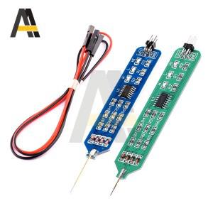 로직 테스터 펜 하이 로우 레벨 디지털 회로 디버거 펄서 분석기 듀폰 라인 프로브 감지 5V 3.3V