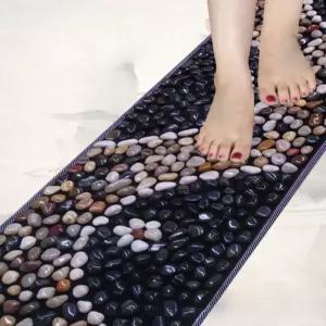돌지압판 발바닥 마사지 자갈 발패드 카펫 발지압 매트