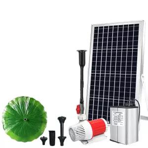 태양광 태양열 인공 수족관 분수대 장식 펌프 워터