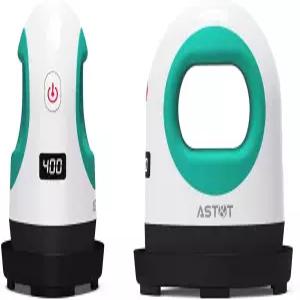 히트 프레스 미니 기계 T 셔츠 모자 난방 이송 프로젝트용 소형 14단계 온도 설정(화이트 앤 그린)