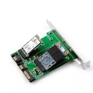 SATA 921OQK06 변환 컨버터 mSATA to SATA 22P SATA 7P PC 브
