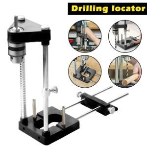 조정 가능 목재 드릴링 구멍 펀치 로케이터, 템플릿 가이드 도구, 휴대용