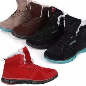 소가죽 방한 부츠 하이탑 털운동화 0559