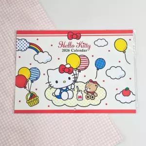 2026년 새해 산리오 헬로키티 벽달력