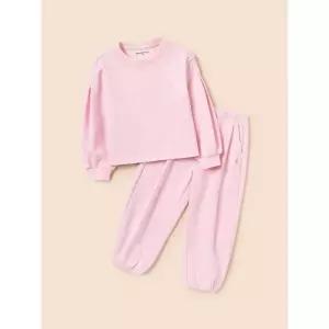 빈폴 키즈 여아 빙키 그래픽 포인트 상하세트 라이트 핑크 BI6141G05Y 399911