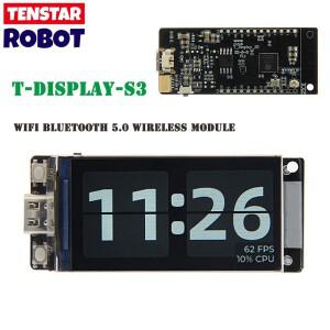 T-Display-S3 ESP32 S3 1.9 인치 ST7789 LCD 디스플레이 개발 보드 WIFI Bluetooth5.0 무선 모듈 170x320