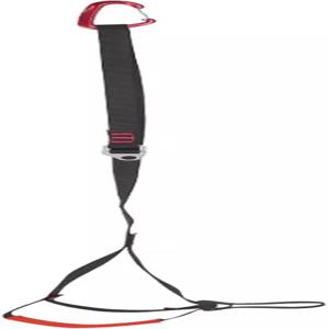 율라틱 2.6-4.4피트 16KN 풋 어센더 조절 가능한 클라이밍 스트랩 로프 벨트 암벽 등반 라펠 구조 등산