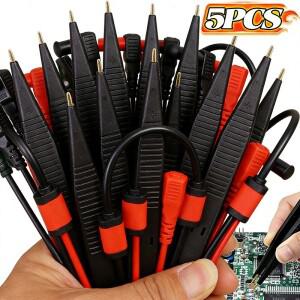 클립  펜 SMD 멀티미터 프로브 핀셋 패치 커패시턴스 인덕턴스 저항기 칩 부품 다용도 전기 도구