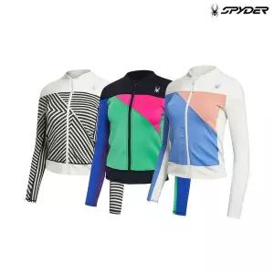 [스파이더](센텀시티점) 여성 프로웹 컬러블록 집업 래쉬가드 SPHMCNFT271W