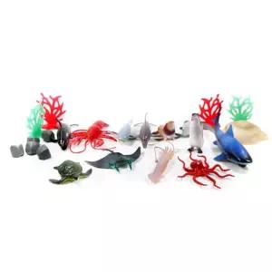 유치원 바다 생물 과학 교구 완구 모형 놀이 장난갑 피규어모형 공룡 공룡피규어 수집