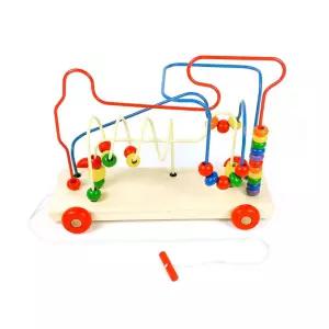 롤러코스터 셈놀이 숫자 목재완구 가베 학습완구 소근육발달 놀이교구 집중력 끼우기